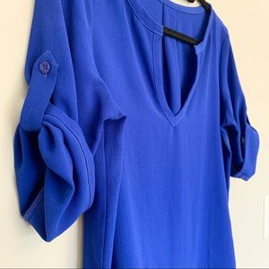 Never Worn - Royal Blue Blouse